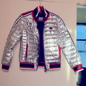 Bomber space jacket mettalic .